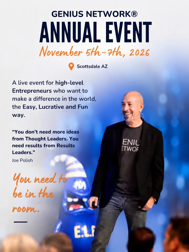 Genius Network Annual Event Info Kit cover
